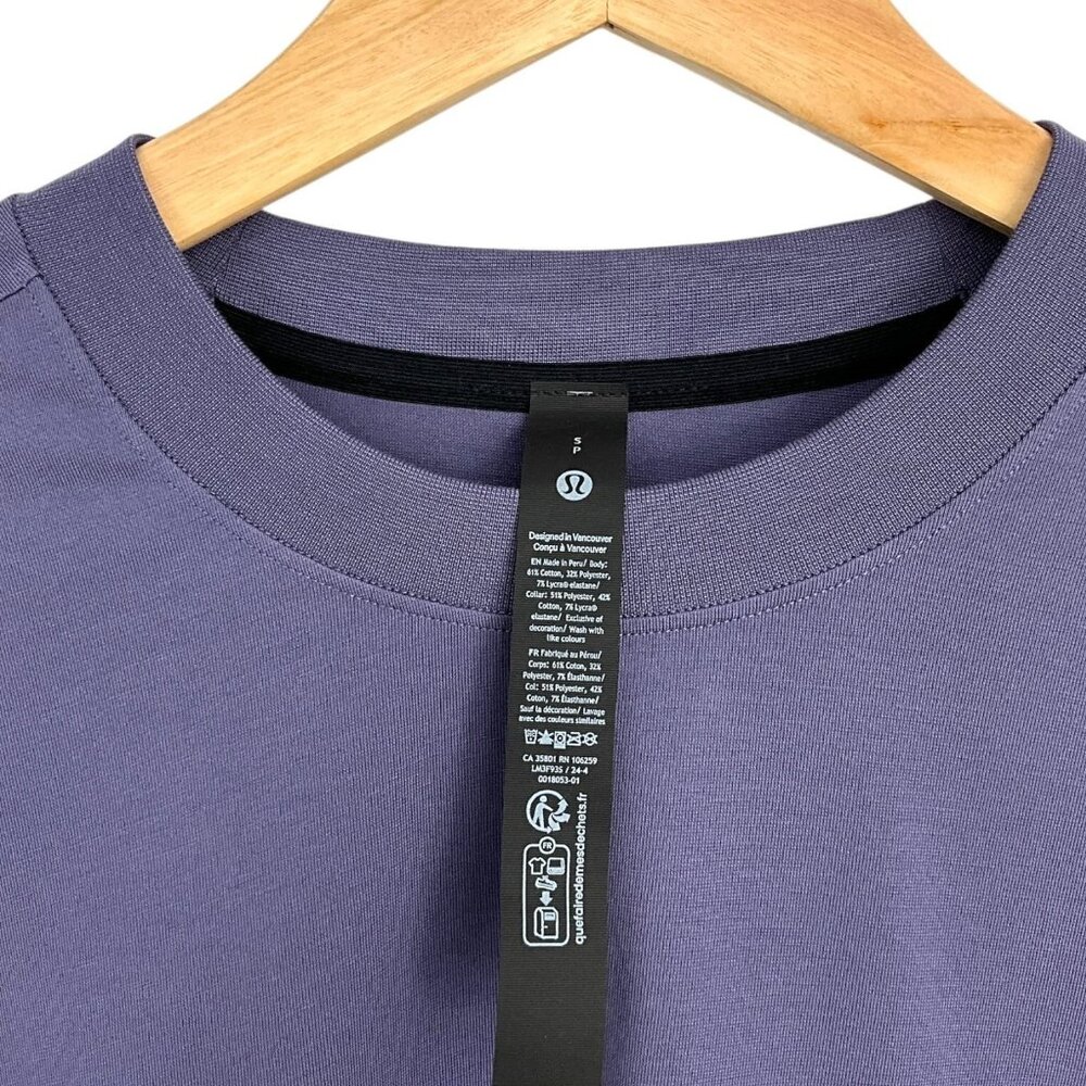 Lululemon Zeroed In Long-Sleeve Performance T-Shirt Nightful Purple Size S - Picture 4 of 6